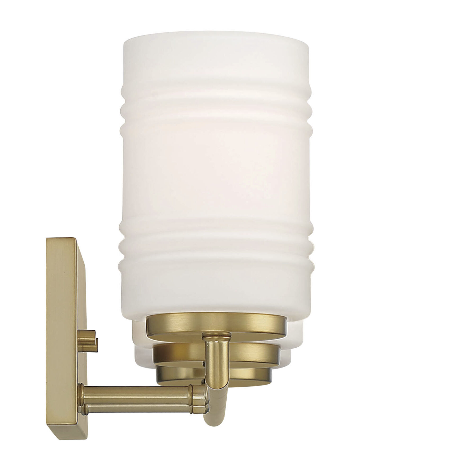 Leavenworth 3 Light 24 inch Brushed Gold Vanity Light Wall Light